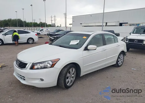 2008 Honda Accord 3.5 Ex-L из США, поврежденный, VIN 1HGCP36878A035178